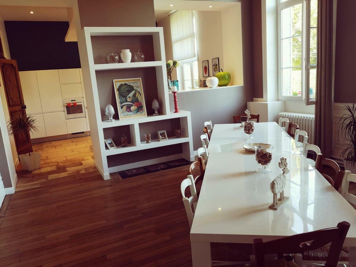 Grand Gite 15 Personnes, 9 Chambres, 100Km De Paris En Exclusivite Septmonts Exterior photo